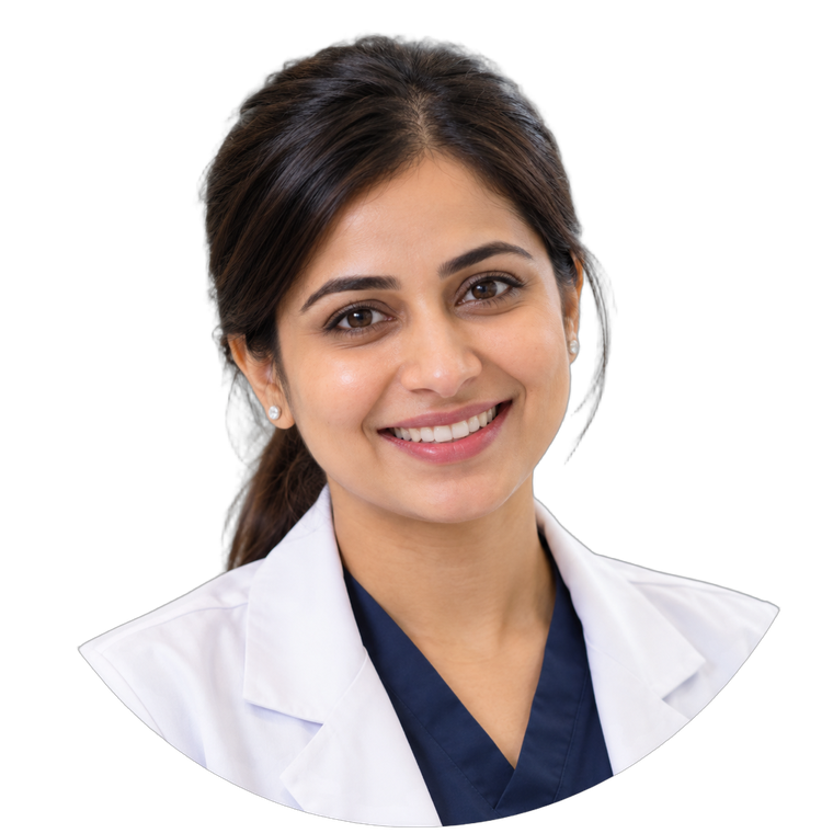 Portrait of the dentist at ABC Dental Clinic
